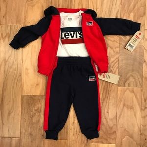 NWT Levi’s three-piece set- 18 months